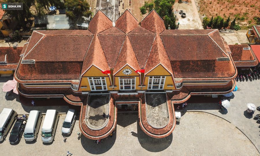 Da Lat Railway Station from above