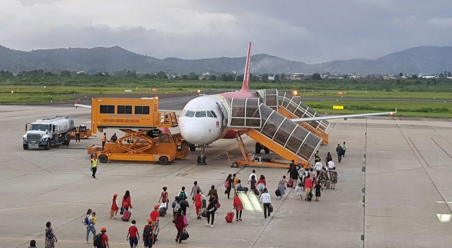 Da Lat to Da Nang by plane