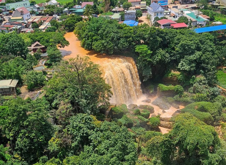 Waterfall Panoramic View