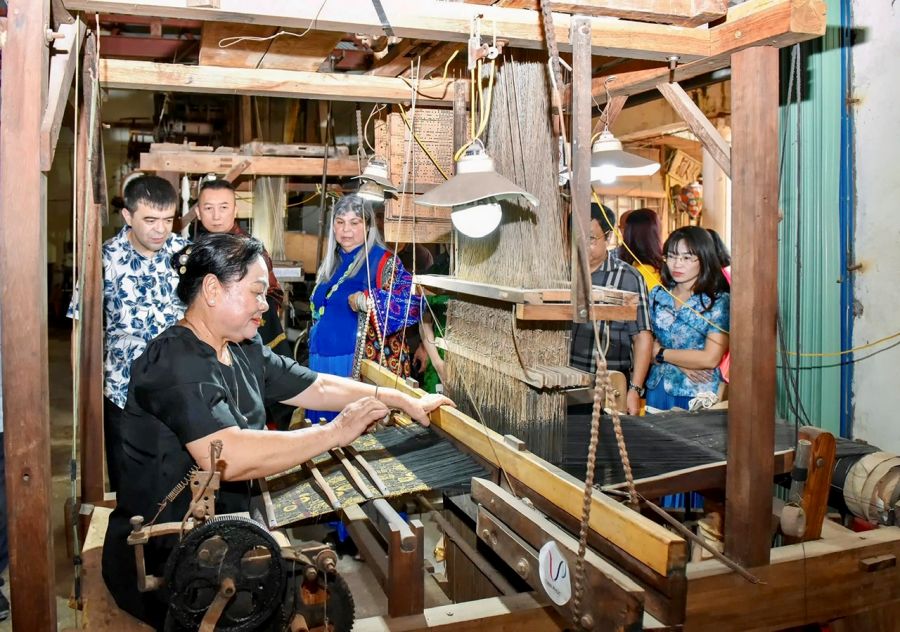Experience The Tradition Of Silk Weaving