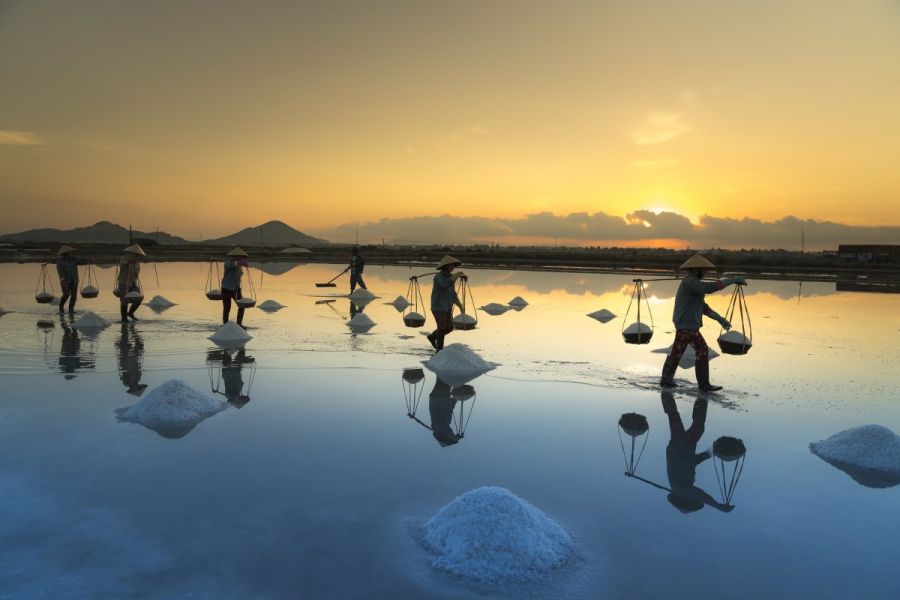 Hon Khoi Salt Fields
