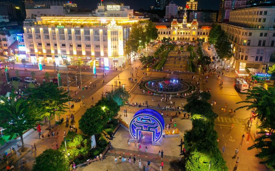 Nguyen Hue Walking Street