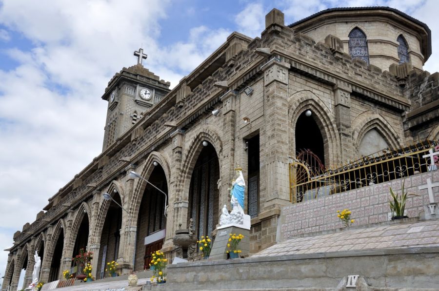Rear, Side, And Corridor Design of Nha Trang Cathedral