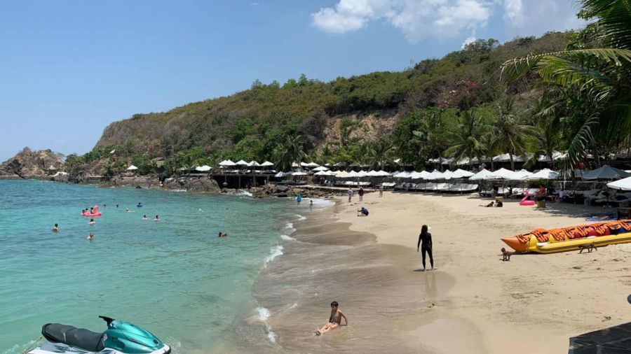 Swimming At Doc Let Beach