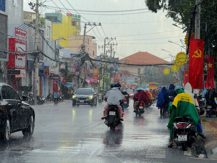 The Rainy Season in Ho Chi Minh City