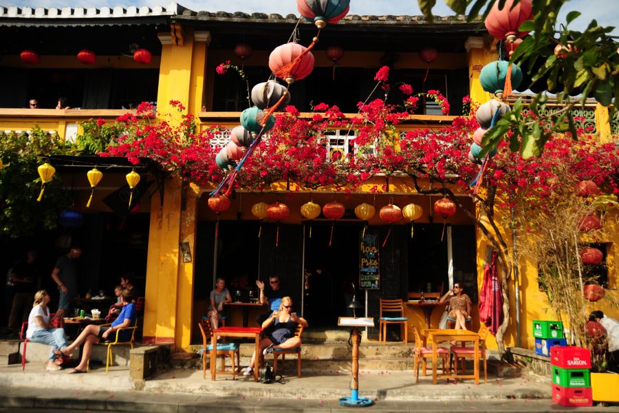 The Blossoms About The Ancient Town