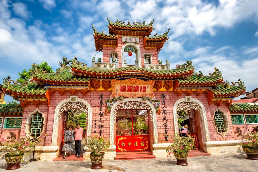 The Chinese Assembly Halls in hoi an