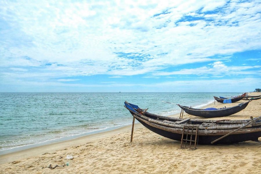Thuan An Beach is a beautiful seaside destination in central Vietnam