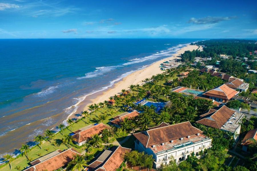 Thuan an beach is one of Twenty Scenic Spots of the Imperial Capital