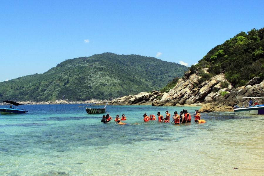 Tien Sa Beach on the north side of the Son Tra Peninsula