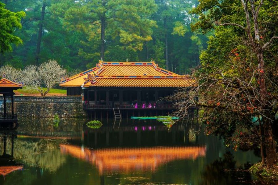 Tu Duc Tomb was created and designed by Emperor Tu Duc