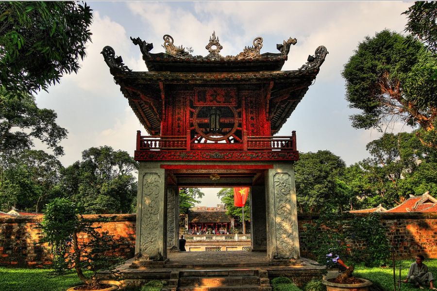 Van Mieu Quoc Tu Giam (Temple of Literature) in Hanoi