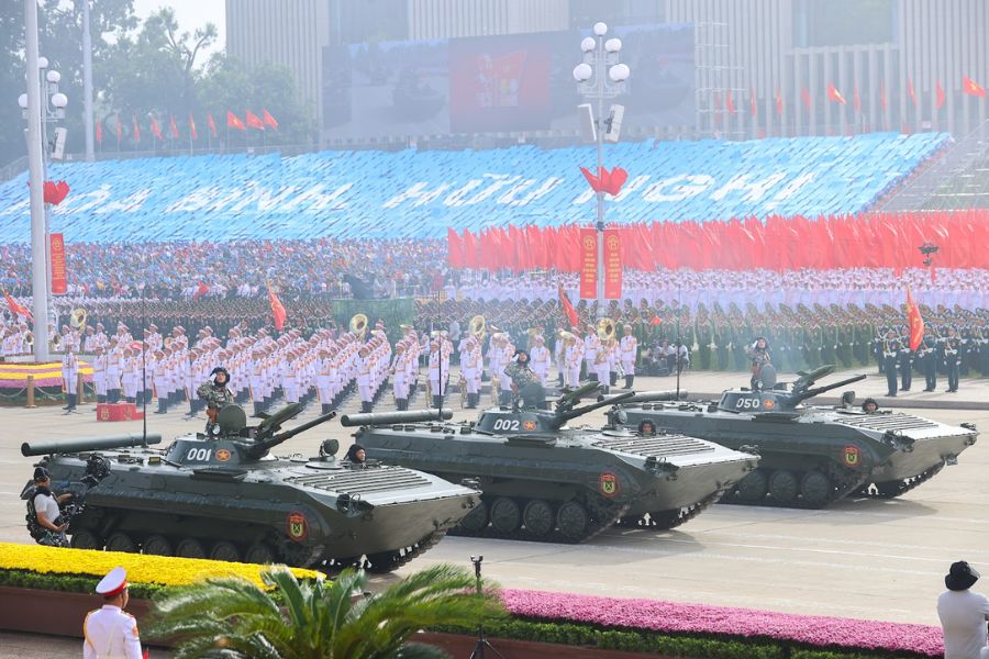 Vietnam’s National Day celebration in the Ho chi minh mausoleum