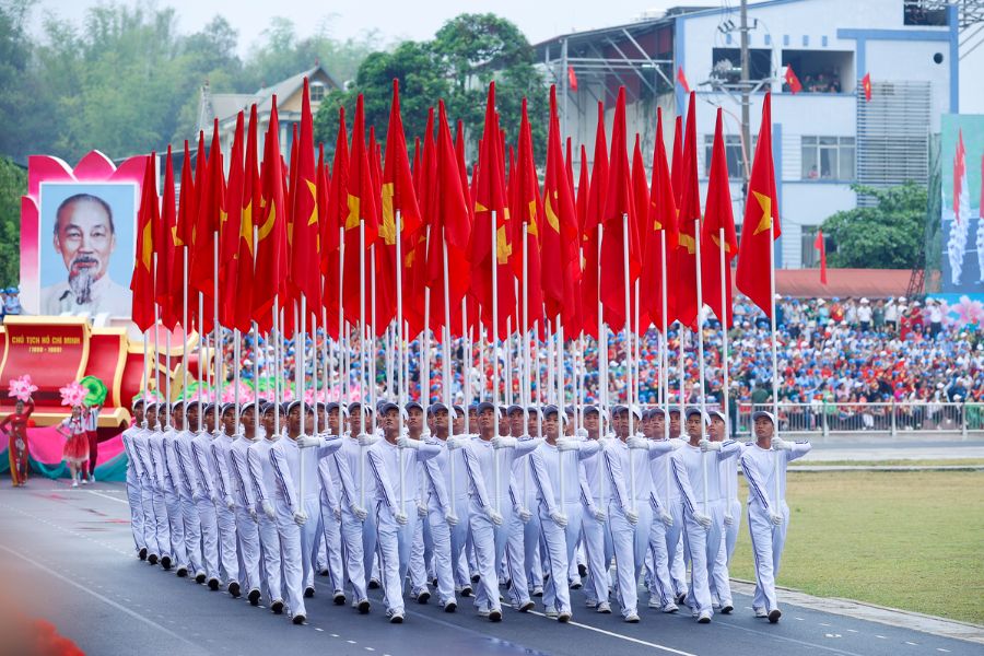 Vietnam’s National Day celebration in The Ho Chi Minh Mausoleum
