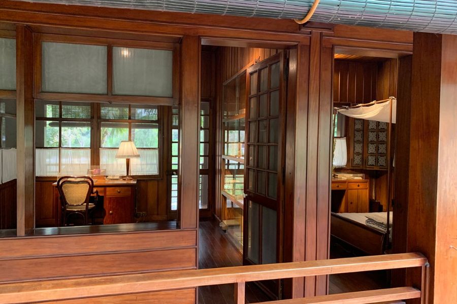 the Chi Minh Stilt House furniture