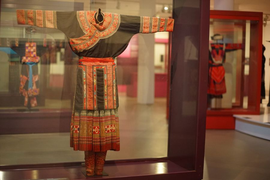 traditional custom in The Vietnam Women's Museum