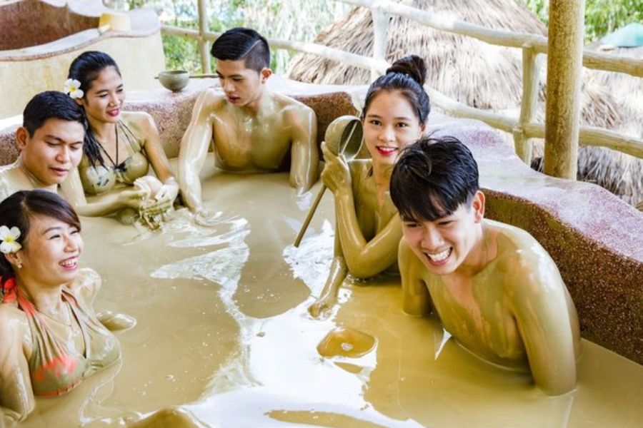 Take A Mud Bath At Thap Ba Hot Springs