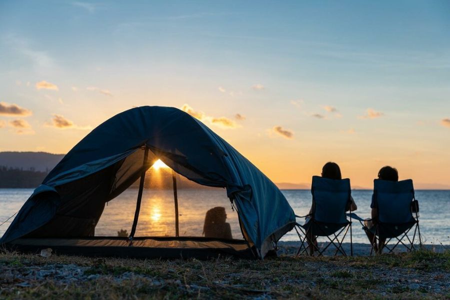 Try Overnight Camping By The Sea