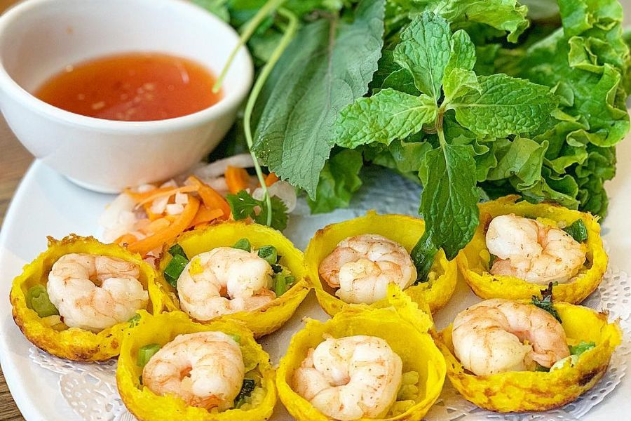Banh Can Mini Pancakes in nha trang