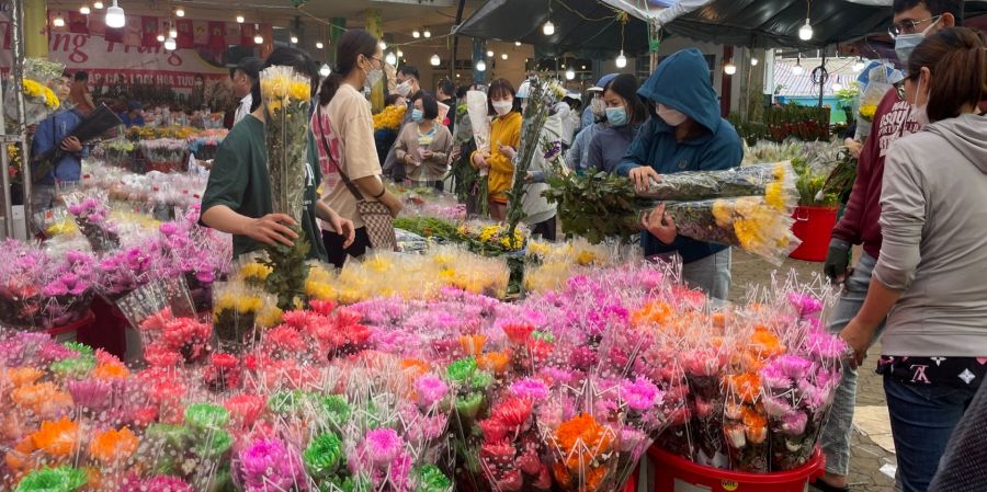 Ho Thi Ky Flower Market