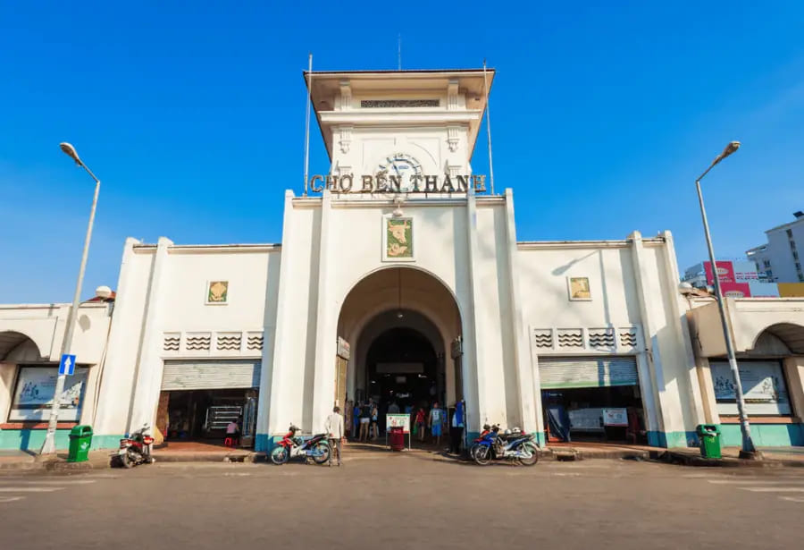 Admire The Iconic Architecture Of Ben Thanh Market