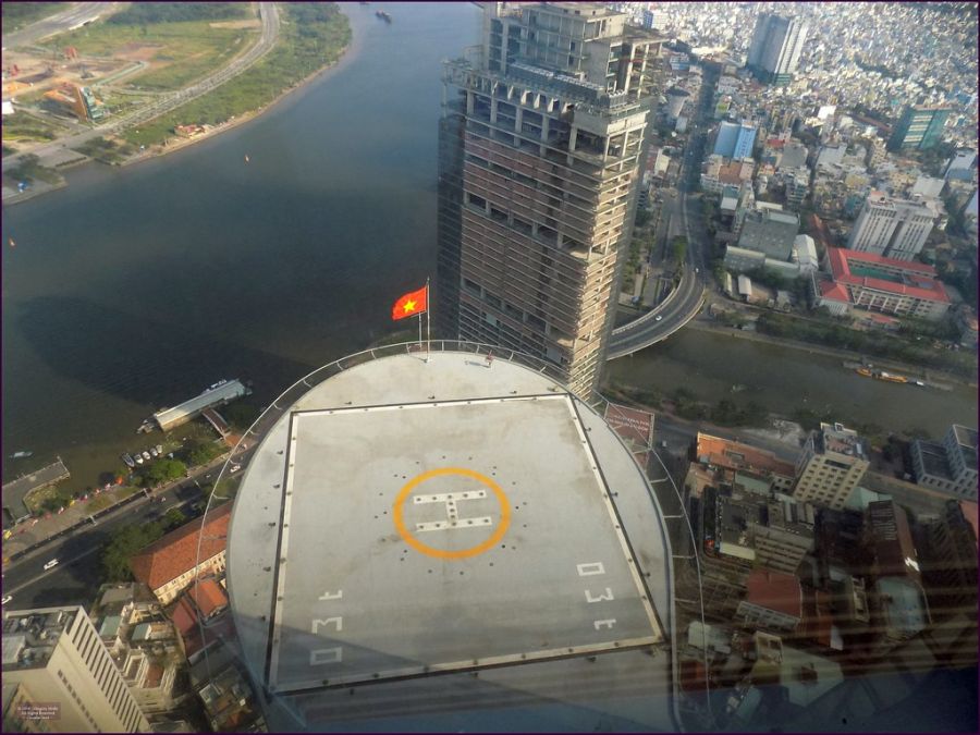 Appreciating The Unique Helipad On The 52nd Floor