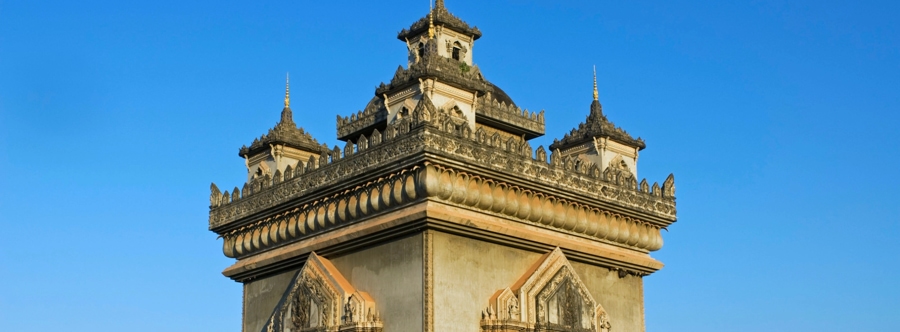 Arrchitecture on the top of the Patuxai