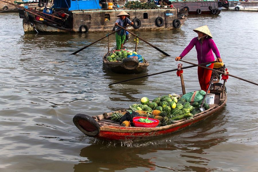 Cai Rang Floating Market