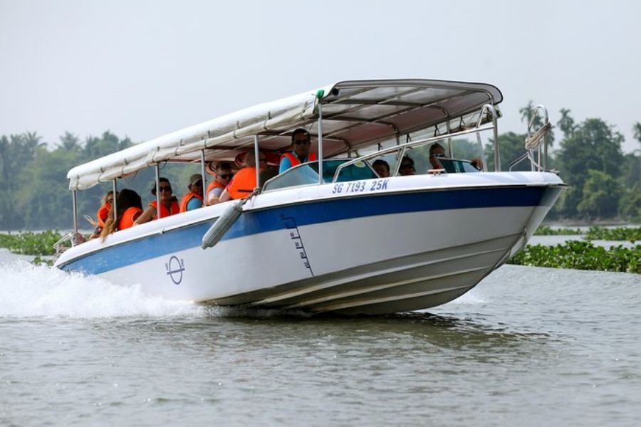 Get To Cu Chi Tunnels by speed boat