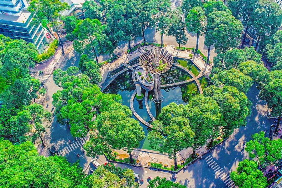 Con Rua Lake in ho chi minh city