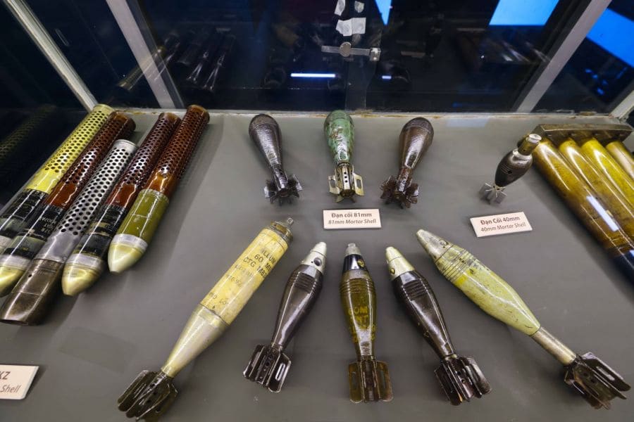 First Floor of War Remnants Museum