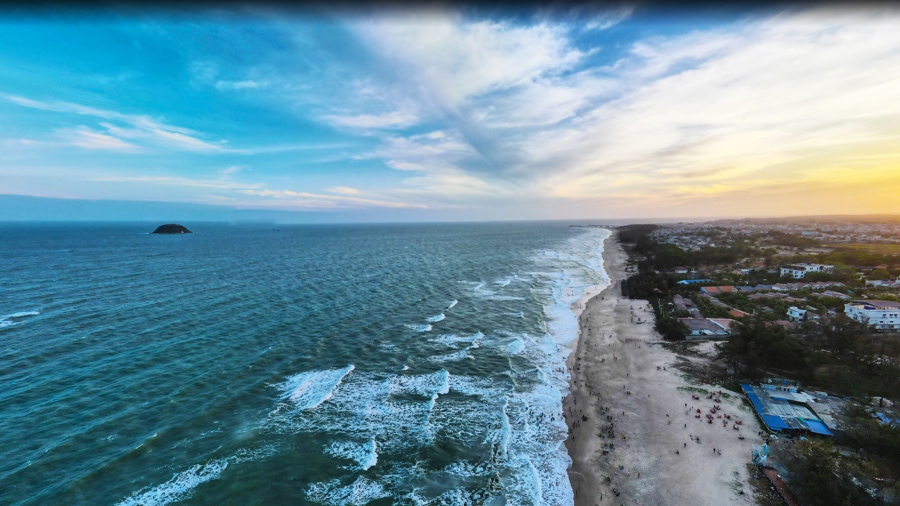 Doi Duong Beach is a tranquil seaside destination