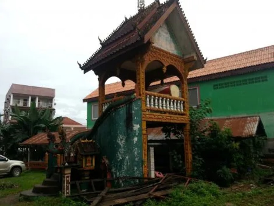 Drum Tower at Wat Kang