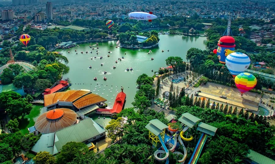 Enjoy Amazing Activities At Dam Sen Cultural Park in ho chi minh city