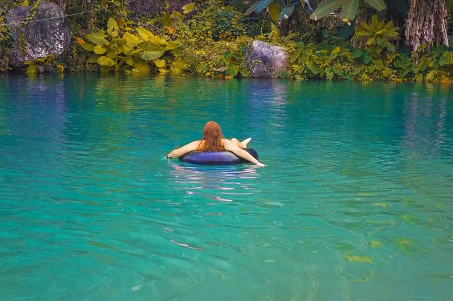 Experience Swimming In Turquoise Crystal Waters