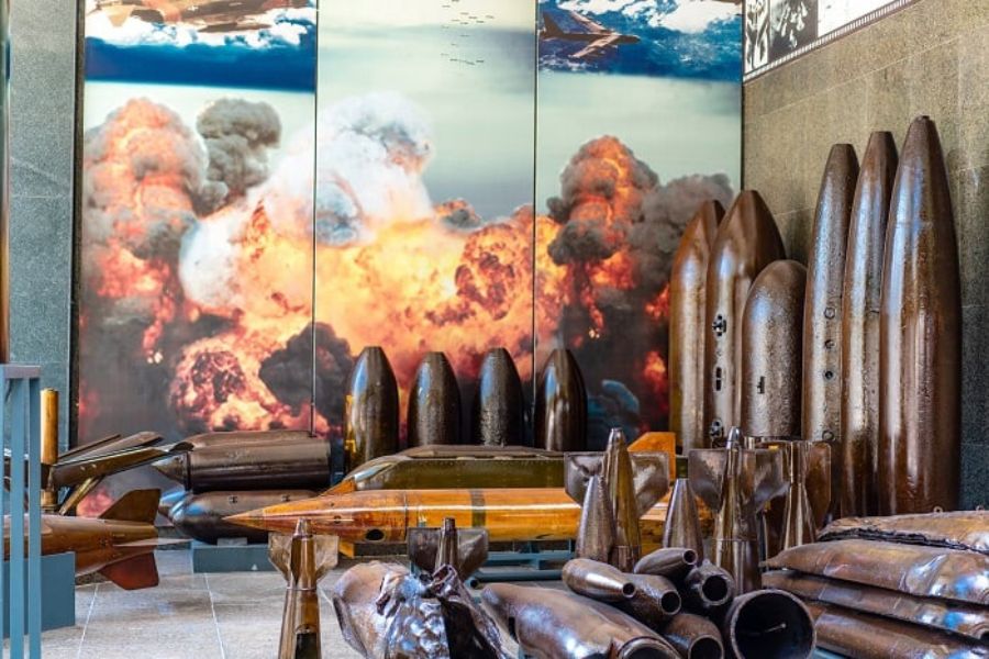 Second Floor of War Remnants Museum