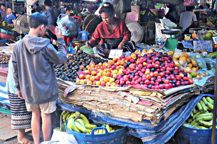 Talat Sao Morning Market