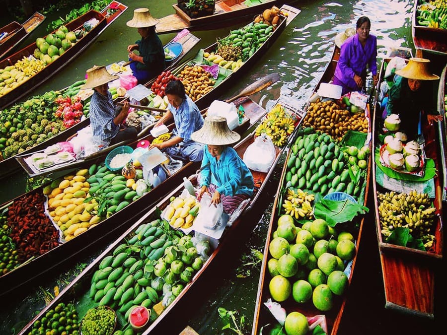 Fresh Local Fruits From The Market