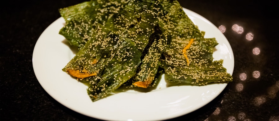 Fried Riverweed (Kaipen)