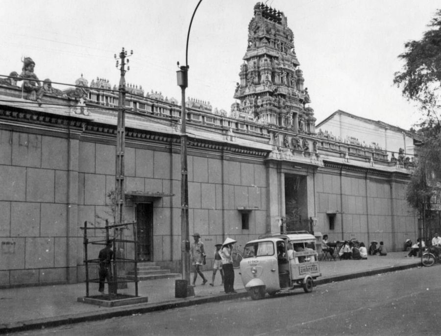 Mariamman Hindu Temple in past