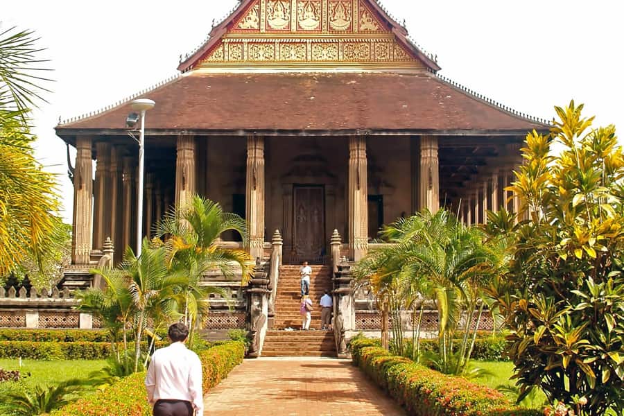 Ho Phra Keo is a Museum of Religious Arts in Vientiane