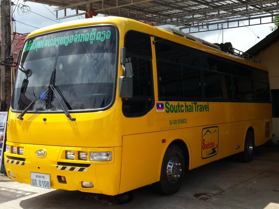 Luang Prabang to Vang Vieng by bus