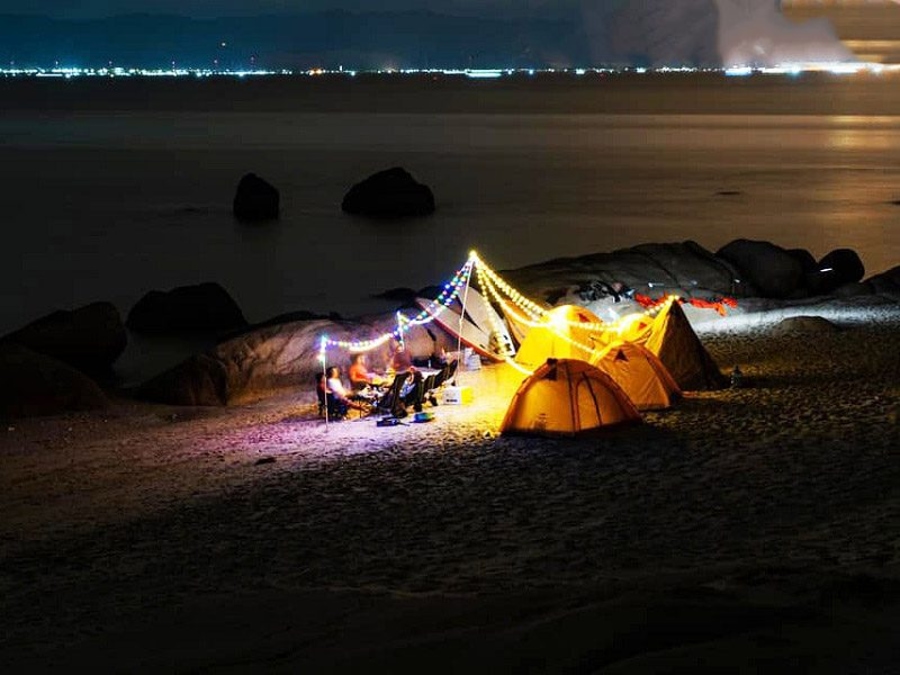 Overnight Camping in mui ne beach