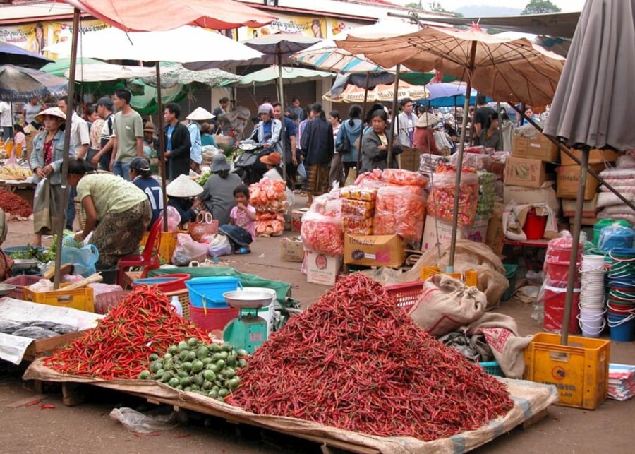 Paksong Local Market
