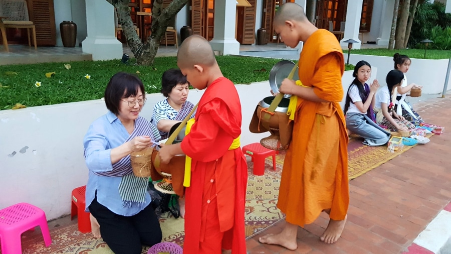 Participate In Offering Ritual With Respect