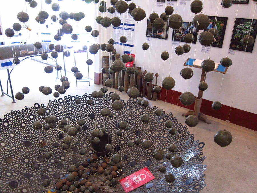 See A Legacy Of Cluster Bombs in COPE Visitor Centre 