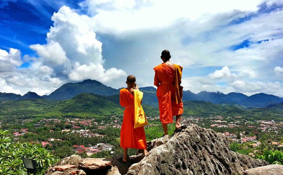 See The Panoramic View Of Luang Prabang