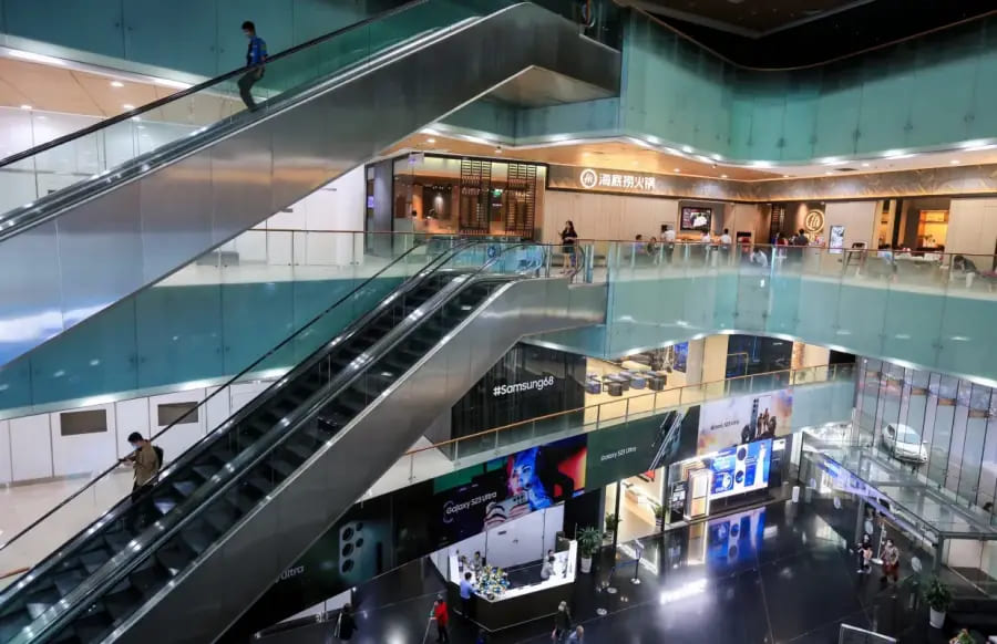 Shopping At Icon68 Mall