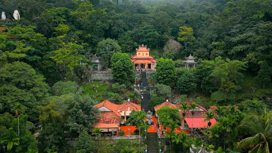 Ta Cu Mountain is a famous natural and spiritual attraction