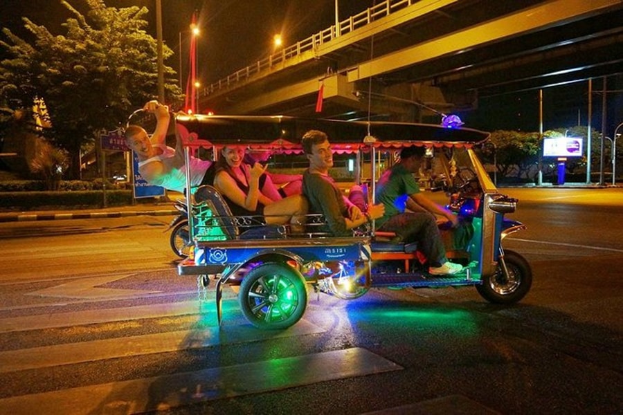 Take A Nighttime Tuk-Tuk Ride Around The City
